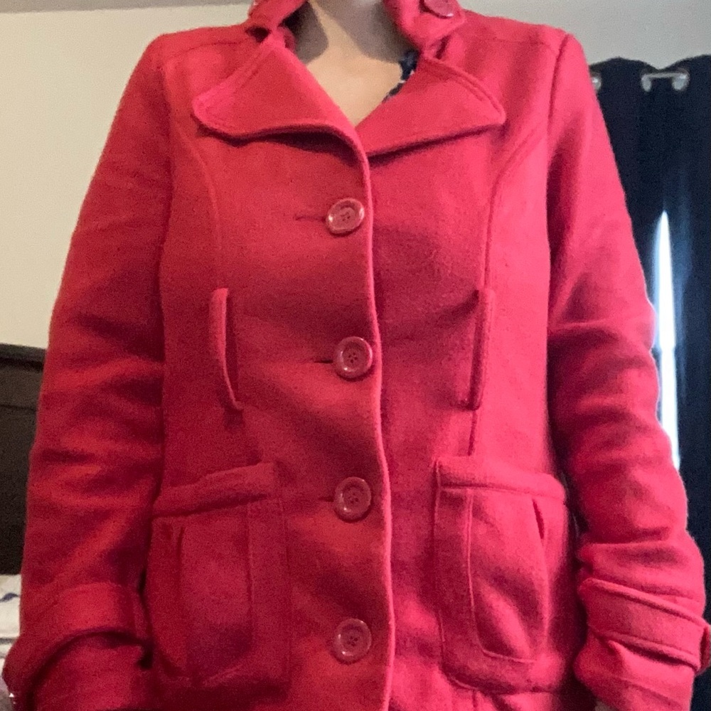Fall red jacket - Picture 5 of 5
